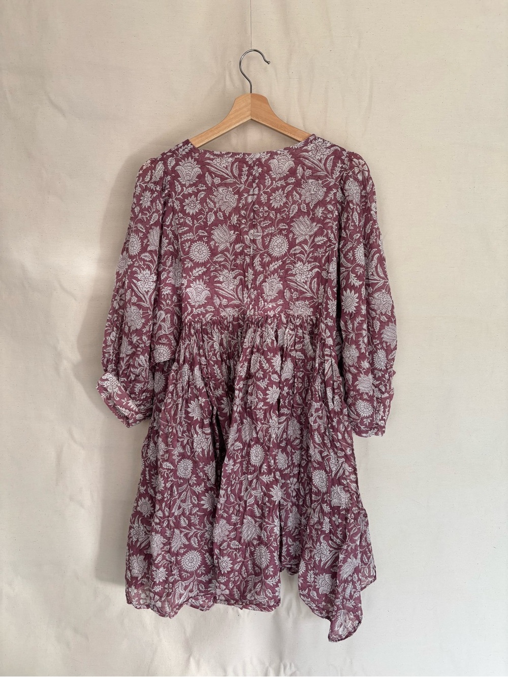 DAUGHTERS OF INDIA Kyra Mini Dress in Musk (L) - Picture 5 of 8